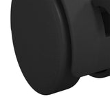 Ruota 2 pcs Nero 39,5 x 39,5 x 37,8 mm Acciaio e polipropilene