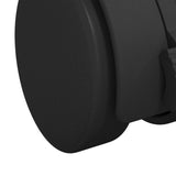 Ruota 2 pcs Nero e Argento 40,1 x 40,1 x 37,8 mm Ferro e PP