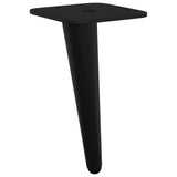 Piedini in Piedi 2 pcs Nero 56 x 56 x 100 mm Ferro