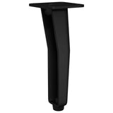 Piedi in piedi 2 pcs Nero 40 x 40 x 100 mm Ferro