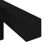 Piedi in piedi 12 pcs Nero 57 x 57 x 100 mm Ferro