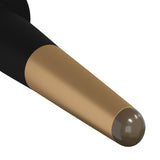 Piedini per mobili 2 pcs Nero e Oro  40 x 98 mm Ferro