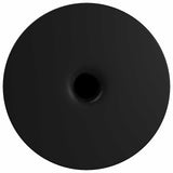 Piedini per mobili 2 pcs Nero  40 x 98 mm Ferro