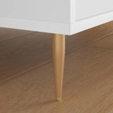 Piedi in piedi 12 pcs Oro 98 x 40 mm Ferro