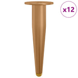 Piedi in piedi 12 pcs Oro 98 x 40 mm Ferro