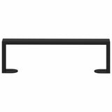 Piedini per mobili 12 pcs Nero 341 x 40,5 x 100 mm Ferro