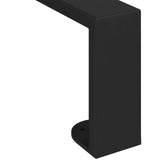 Piedini per mobili 12 pcs Nero 546 x 40,5 x 100 mm Ferro