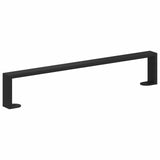 Piedini per mobili 12 pcs Nero 546 x 40,5 x 100 mm Ferro