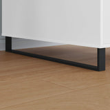 Piedini per mobili 12 pcs Nero 796 x 40,5 x 100 mm Ferro