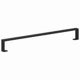 Piedini per mobili 12 pcs Nero 796 x 40,5 x 100 mm Ferro