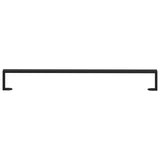 Piedini per mobili 12 pcs Nero 796 x 40,5 x 100 mm Ferro