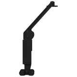 Cerniera a supporto per coperchio 12 pcs Nero 192 x 32 x 50 mm