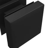 Tappi terminali 12 pcs Nero 15 x 15 x 15 mm PP