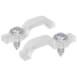 Clip per Striscia LED 23,8 mm 2 pcs Trasparente