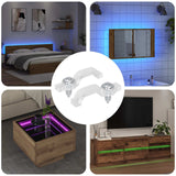 Clip per Striscia LED 23,8 mm 2 pcs Trasparente