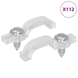 Clip per Striscia LED 23,8 mm 2 pcs Trasparente