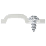 Clip per Striscia LED 23,8 mm 12 pcs Trasparente