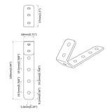Ganci 12 pcs Nero M5 x 110 mm Ferro