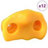 Presina da arrampicata 12 pcs Giallo 100 x 67 x 43 mm PP
