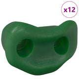 Presina da arrampicata 12 pcs Verde 100 x 67 x 43 mm PP