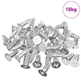 Supporto per Specchio 340 pcs Nichel 35 x 30 x 8,3 mm Acciaio