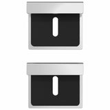 Supporto per Specchio 340 pcs Nichel 35 x 30 x 8,3 mm Acciaio