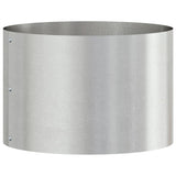 Vasi da giardino 5 pcs Argento 30 x 30 x 20 cm