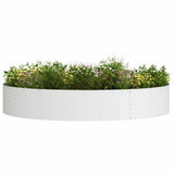 Anello per vaso Bianco 120 x 120 x 20 cm
