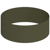 Vaso da giardino Verde oliva 90 x 90 x 20 cm