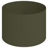 Vaso da giardino Verde oliva 90 x 90 x 20 cm