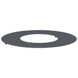 adatto per Anello d'Albero Piatto Antracite 30 / 60 cm Acciaio