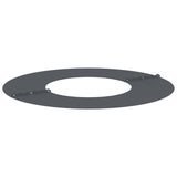 adatto per Anello d'Albero Piatto Antracite 30 / 60 cm Acciaio