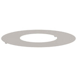 Anelli di Albero Piatto 5 pcs Marrone 30 / 60 cm acciaio corten