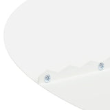 adatto per Anello d'Albero Piatto Bianco 50 / 80 cm Acciaio