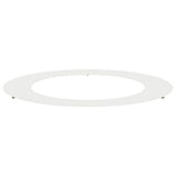 adatto per Anello d'Albero Piatto Bianco 60 / 90 cm Acciaio
