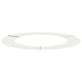 adatto per Anello d'Albero Piatto Bianco 60 / 90 cm Acciaio