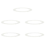 adatto per Anelli d'Albero Piatto 5 pcs Bianco 90 / 120 cm