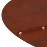 adatto per Anello d'Albero Piatto Marrone 90 / 120 cm