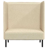 Divano alto 101cm Crema Tessuto