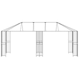 Struttura Gazebo 6 x 3 m Nero Acciaio
