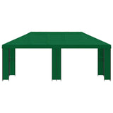 Gazebo da giardino 6 x 3 m Verde Poliestere e Acciaio 190