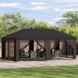 Gazebo con pareti laterali 6 x 3 m Antracite
