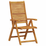 Set da Pranzo per Giardino 9 pcs Marrone