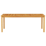 Set da Pranzo per Giardino 9 pcs Marrone