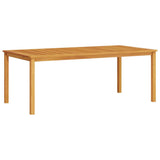 Set da Pranzo per Giardino 9 pcs Marrone