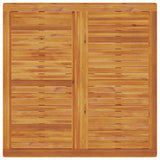 Set da Pranzo per Giardino 3 pcs Marrone