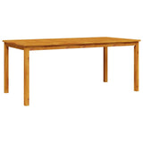 Set da Pranzo per Giardino 9 pcs Marrone