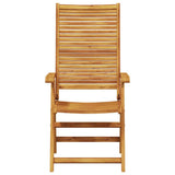 Set da Pranzo per Giardino 7 pcs Marrone
