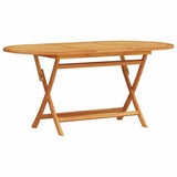 Set da Pranzo per Giardino 7 pcs Marrone