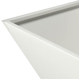 Vaso da giardino Bianco 35 x 35 x 15 cm